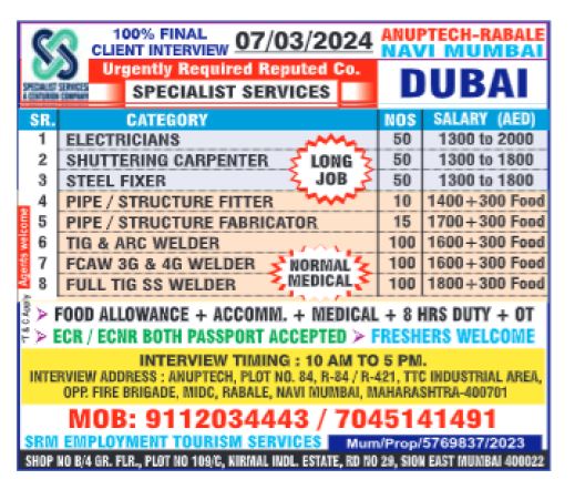 6 March 2024 - Assignment Abroad Times Gulf Europe Vacancy