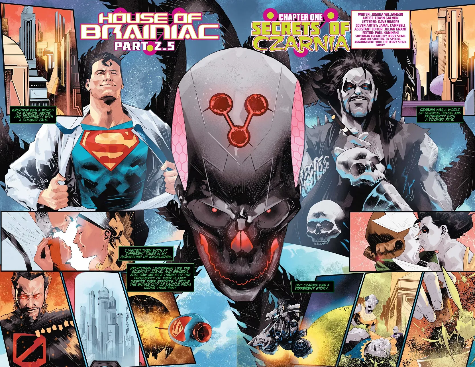Preview Komik DC – Superman: House of Brainiac Special #1 - "Rahasia Czarnia" (Secrets of Czarnia)