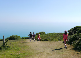 clifftop walk