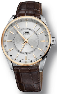 Montre Oris Artix Pointer Moon Date Bicolore