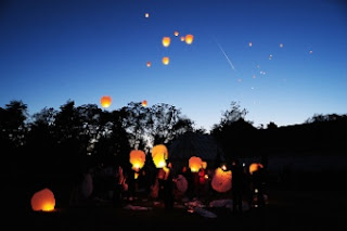 Chinese Lanterns Hanbury Manor Ware