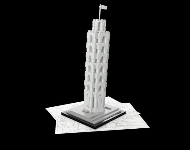 Architecture Lego Tower Of Pisa4