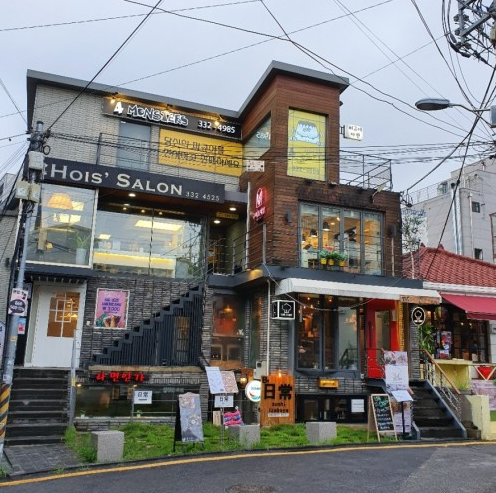 Il quartiere Sangsu-dong è tra le zone più hipster di Seoul