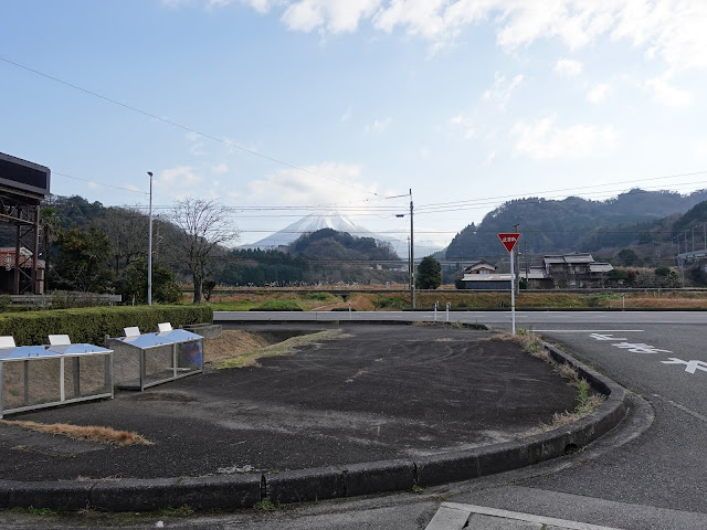 鳥取県道181号湖山停車場布勢線　大山の眺望