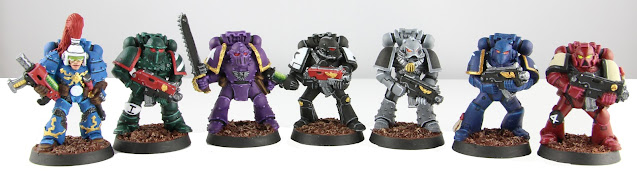 Space Marines Armour through the ages