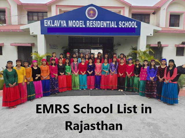 EMRS School List in Rajasthan