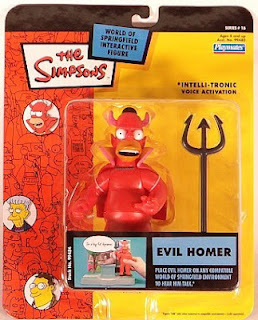 Simpsons Movie Mcfarlane Toys Homer Evil Devil Diabo Simpsons