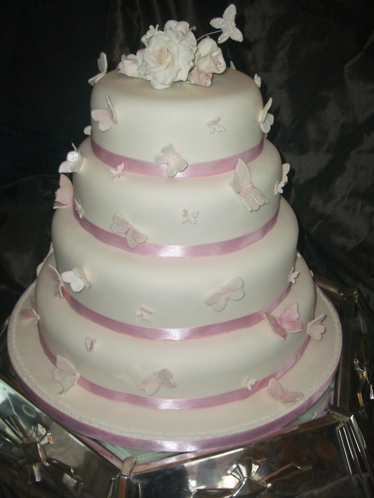 Butterfly Wedding Cakes Above