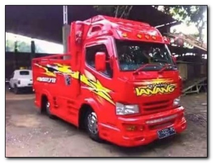 modifikasi mobil truk terbaru