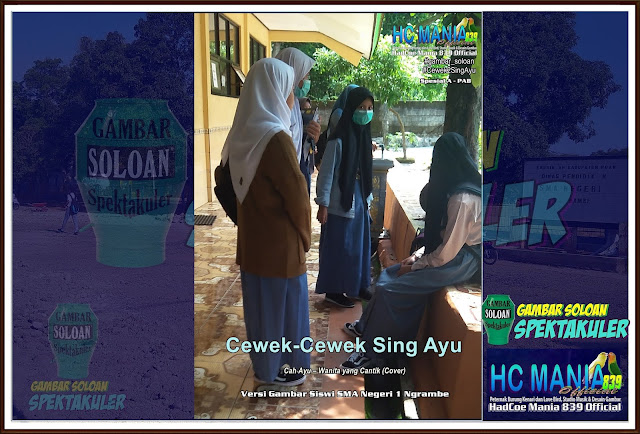 Gambar Soloan Spektakuler - Gambar Siswa-Siswi SMA Negeri 1 Ngrambe - Buku Album Gambar Soloan Edisi 15