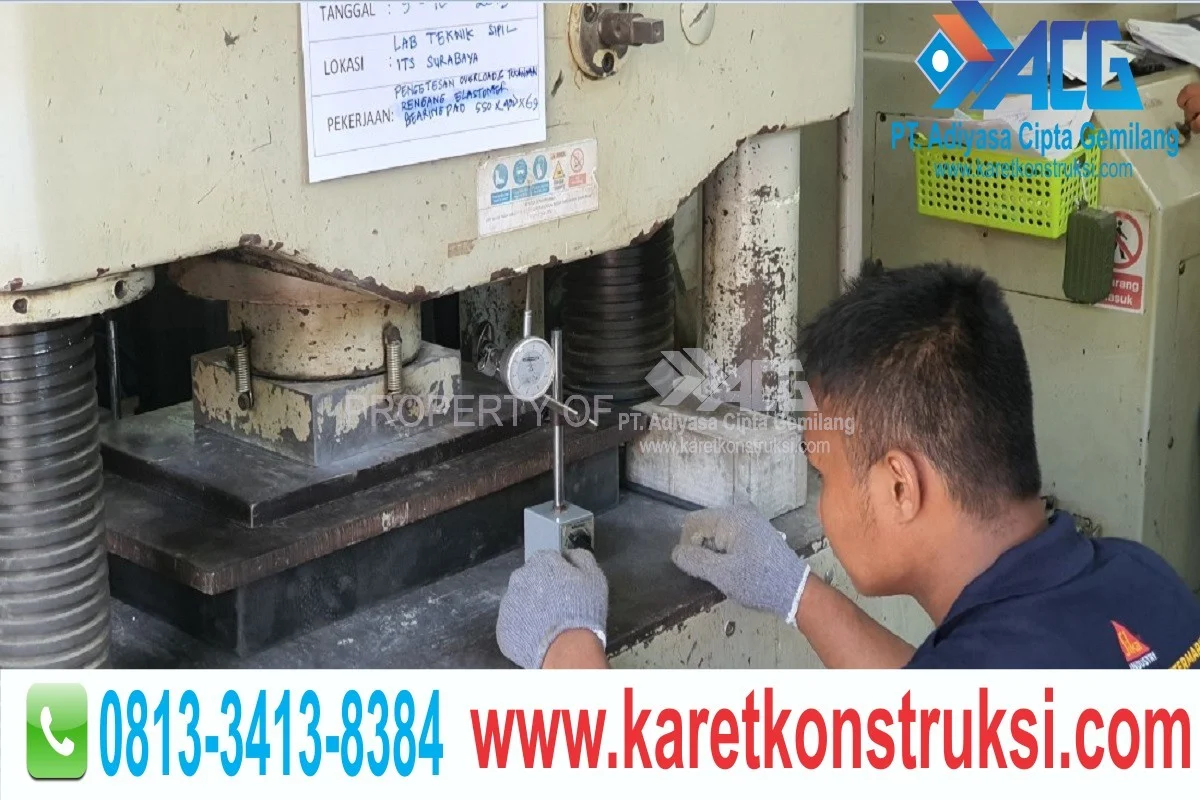 Harga karet elastomer karet bantalan Jembatan Banda Aceh - Provinsi Aceh