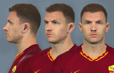 PES 2017 Faces Edin Dzeko by Dewatupai