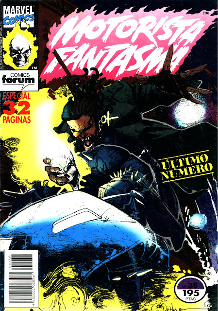 Portada Motorista Fantasma Nº 38 Comics Forum