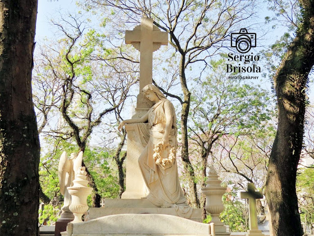 Autor NI - Escultura Saudade - Família Cardia - Cemitério da Consolação
