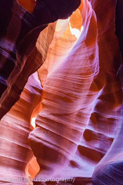 Antelope Canyon near Page, Arizona is amazingly beautiful