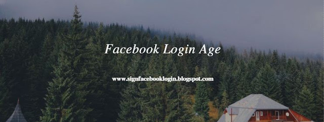 Facebook Login Age