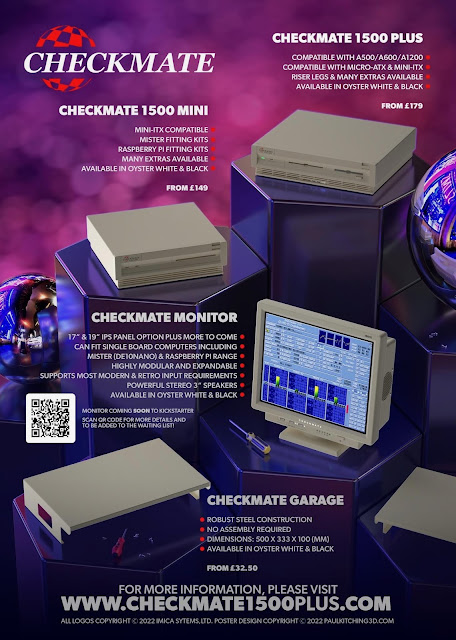 Epsilon's World: Checkmate 1500 Mini case build with Pi4B and Greaseweazle  V4