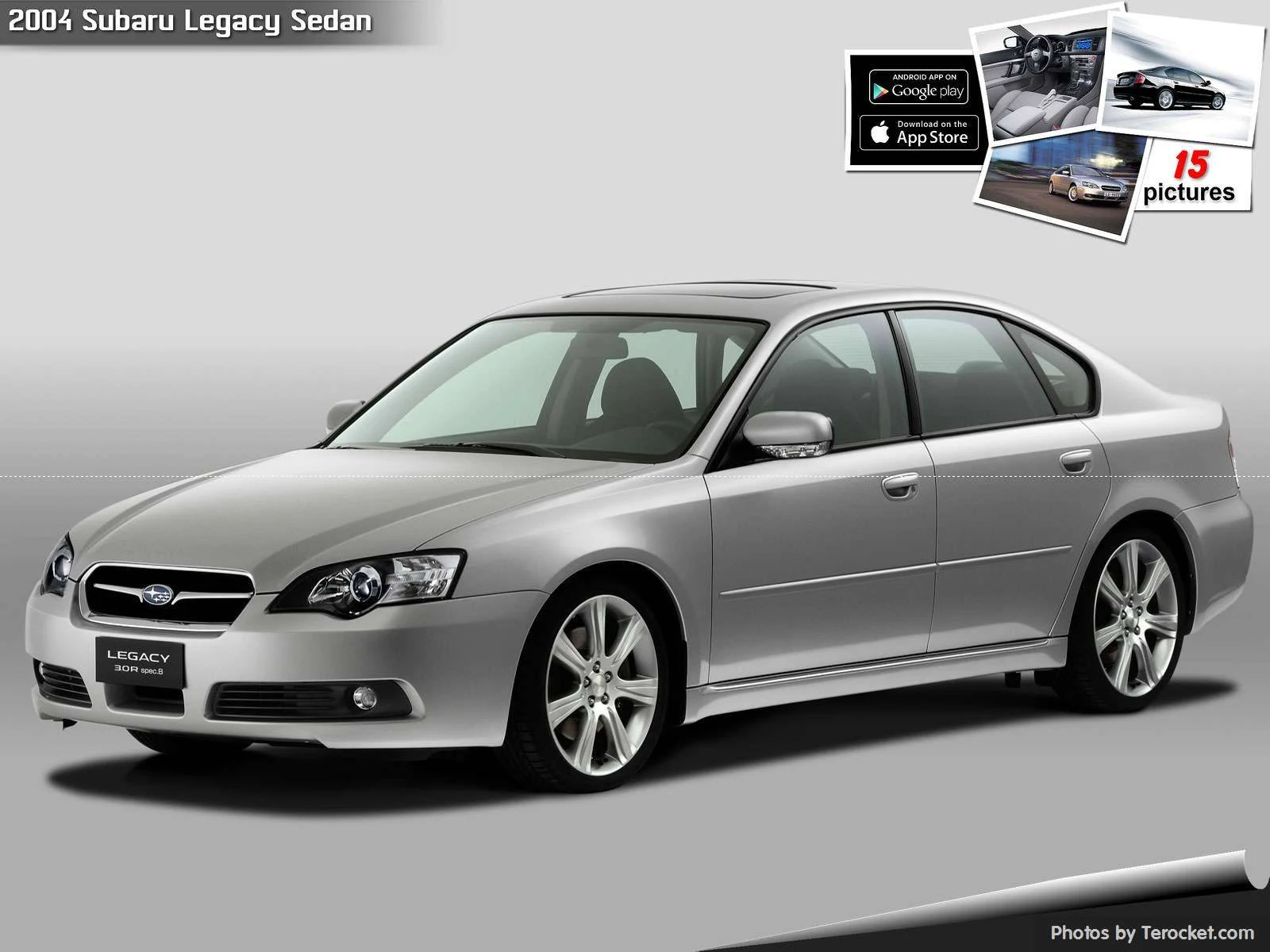 Hình ảnh xe ô tô Subaru Legacy Sedan 2004 & nội ngoại thất