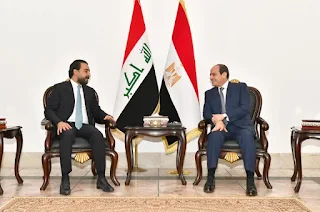 الرئيس السيسي يؤكد قوة ومتانة العلاقات المصرية العراقية وتقدير مصر حكومة وشعباً للعراق ودوره المركزي في المنطقة
