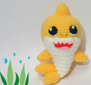 PATRON GRATIS TIBURON AMIGURUMI 60103