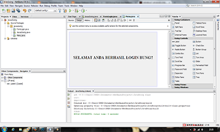 java, netbeans, java swing, form login