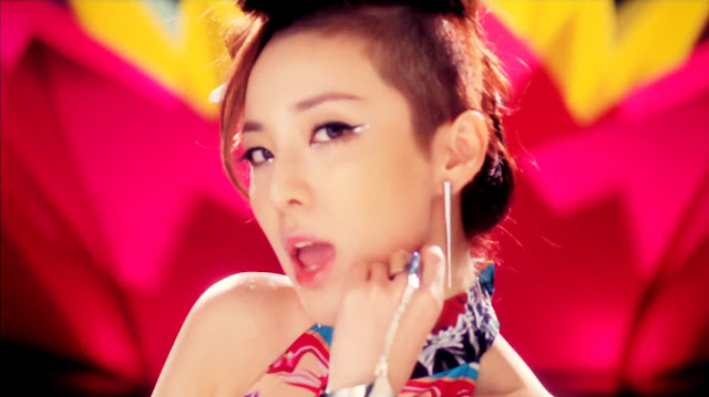 2NE1 Sandara Park New Shaved Hair - I Love You Hair and Makeup