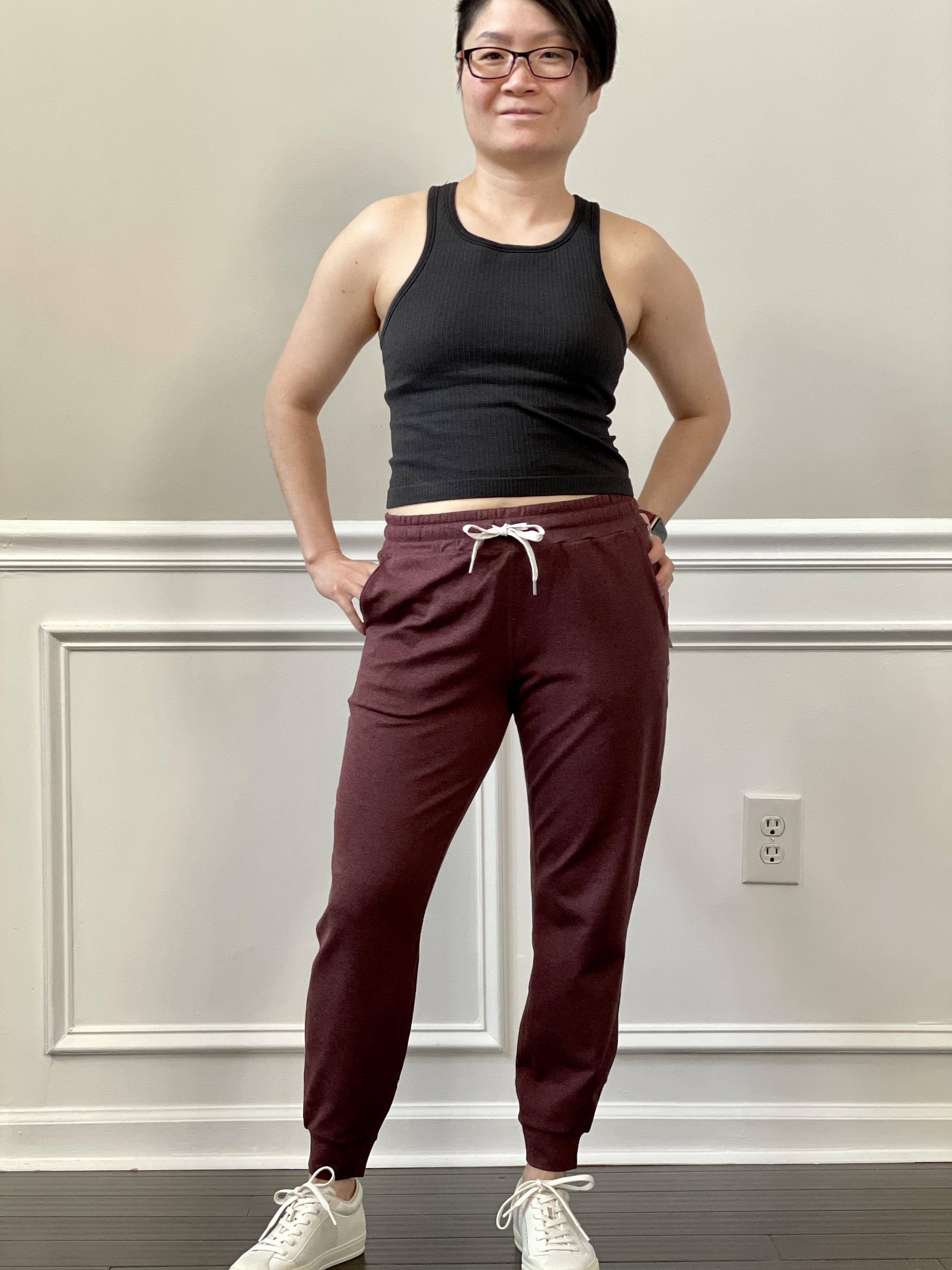 New Colors - Vuori Performance Joggers Ruby Heather and Cosmo Heather