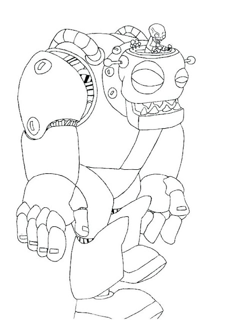 Zombie Coloring Pages Printable