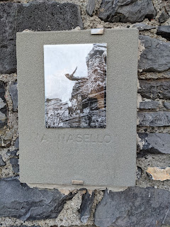 Alberto 'Nasello' Viti plaque in Grotta Byron - Porto Venere, Italy