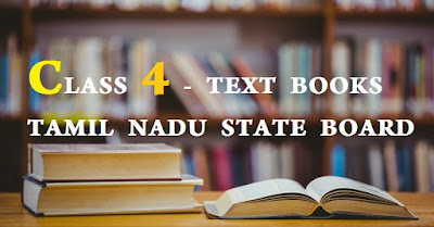 CLASS 4 - TEXT BOOKS TAMIL NADU STATE BOARD