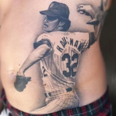 Tatuagem de esporte - beisebol