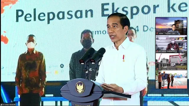 pelepasan ekspor astra group oleh presiden jokowi