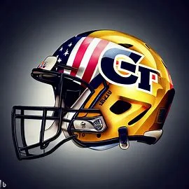 Georgia Tech Yellow Jackets Concept Football Helmets