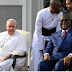 Pope slams foreign plundering of Africa as he arrives in DR Congo