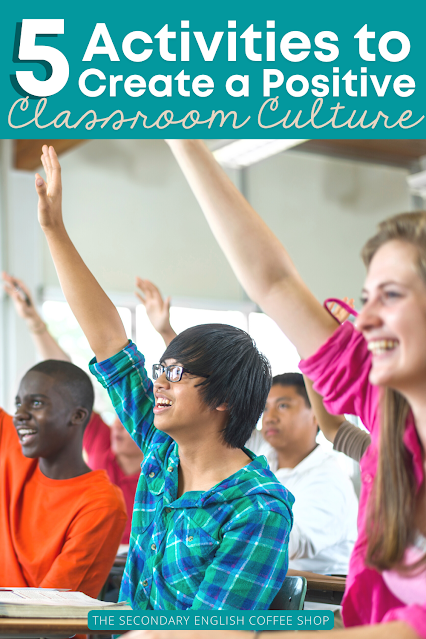 5 Activities to Create a Positive Classroom Culture