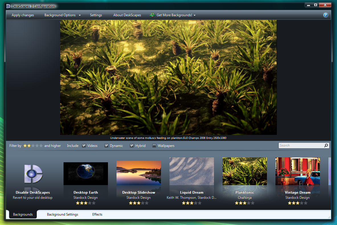 DeskScapes - Redesign Your Desktop Wallpapers ~ SoftwareDudo - Free ...