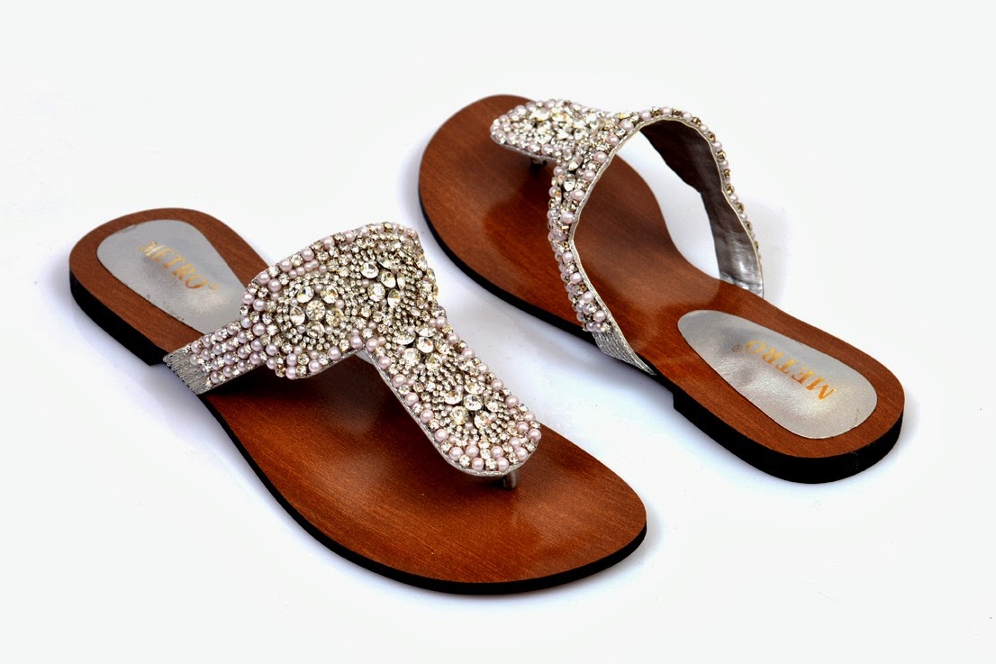 Fancy Flat Chappal | Klassic Corner