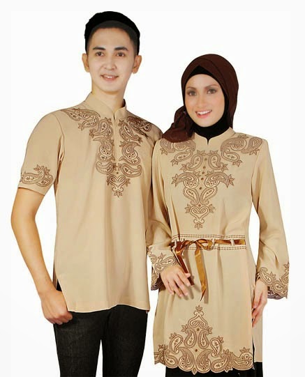 toko busana muslim  10 Contoh Model Baju  Muslim  Couple  