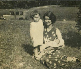 my mom uncle and grandma in 1931