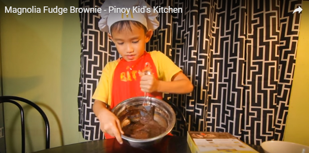 Kids Baking Magnolia Fudge Brownie 