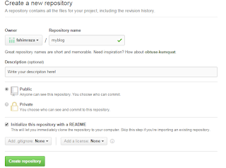 hw to create repository in github