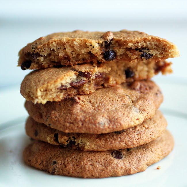 chocolate chip cookies with bacon. chocolate chip cookies.