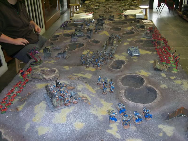 Warhammer 40k battle report Orks Tyranids Surprise Assault