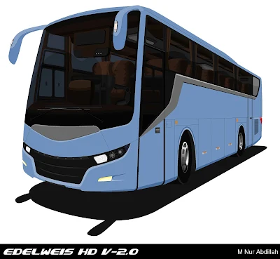 Design Bus Edelweis HD V-2.0 Blue