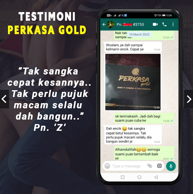 Perkasa Gold Ubat Kuat Lelaki Keras Padat Besar Zakar Tahan Lama Panjang Energy Booster