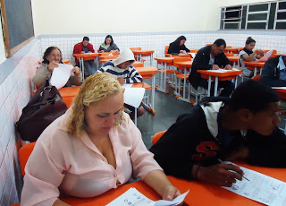 Alunos da EJA participam da Maratona de Matemática