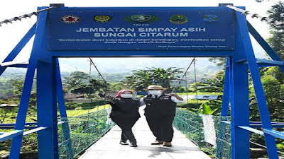 Warga Tak Khawatir Lagi Jembatan Hancur Diterjang Citarum