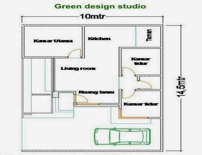  KONSEP IDE DESAIN DENAH RUMAH MINIMALIS DENGAN 3 KAMAR TIDUR UTAMA DAN