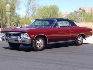 1966 Chevrolet Chevelle SS396 L34 Convertible supersport car pic