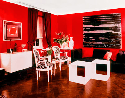 Living rooms In Red